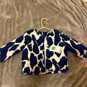 Noe & Zoe Berlin 12-18 month wool jacket with Teddy lining